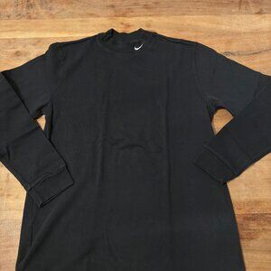 Nike Sportswear Long-sleeve Mock-Neck Shirt - Size Medium